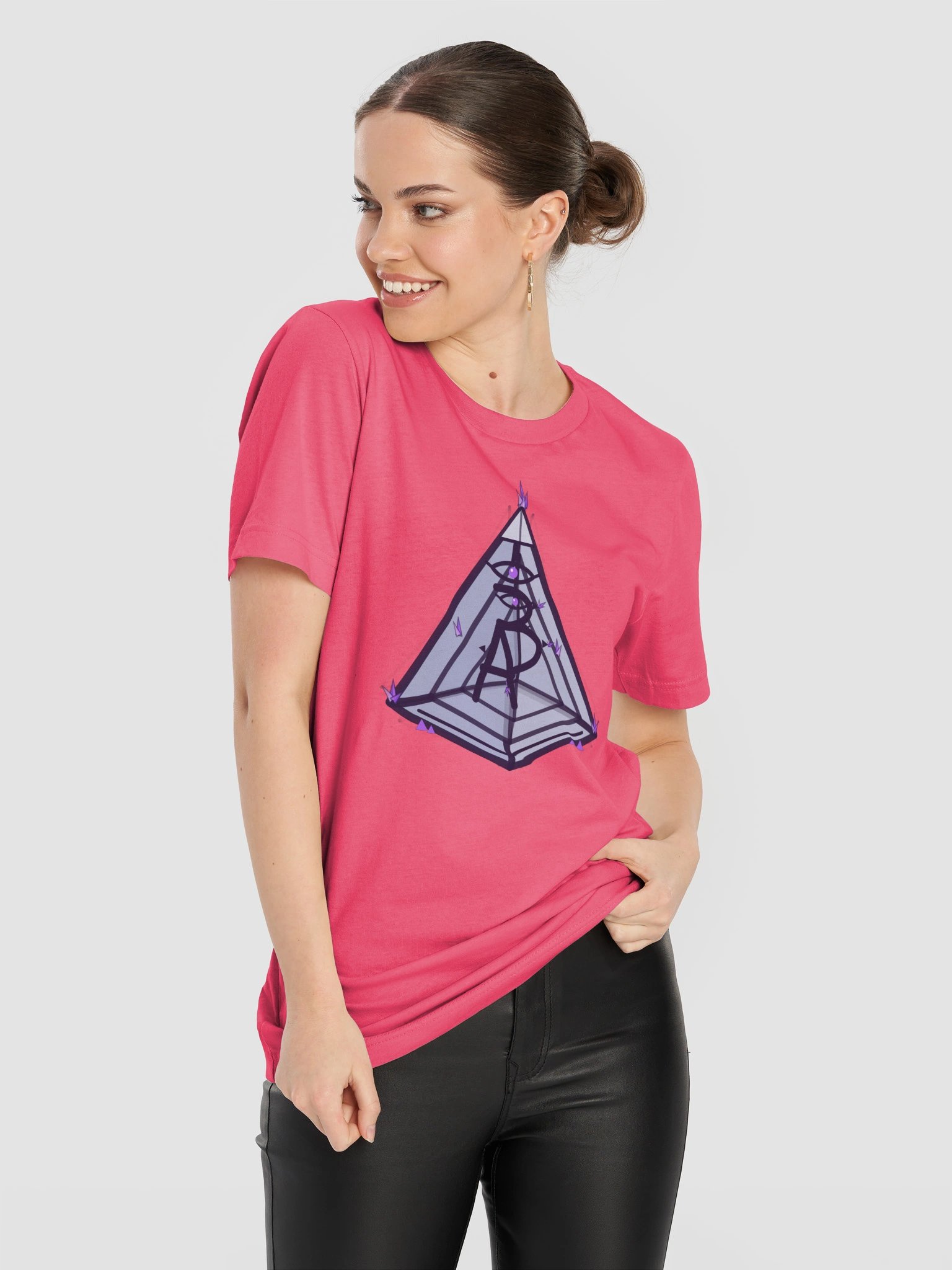 AP-3 7D Pyramid Tee — Pink product image (11)