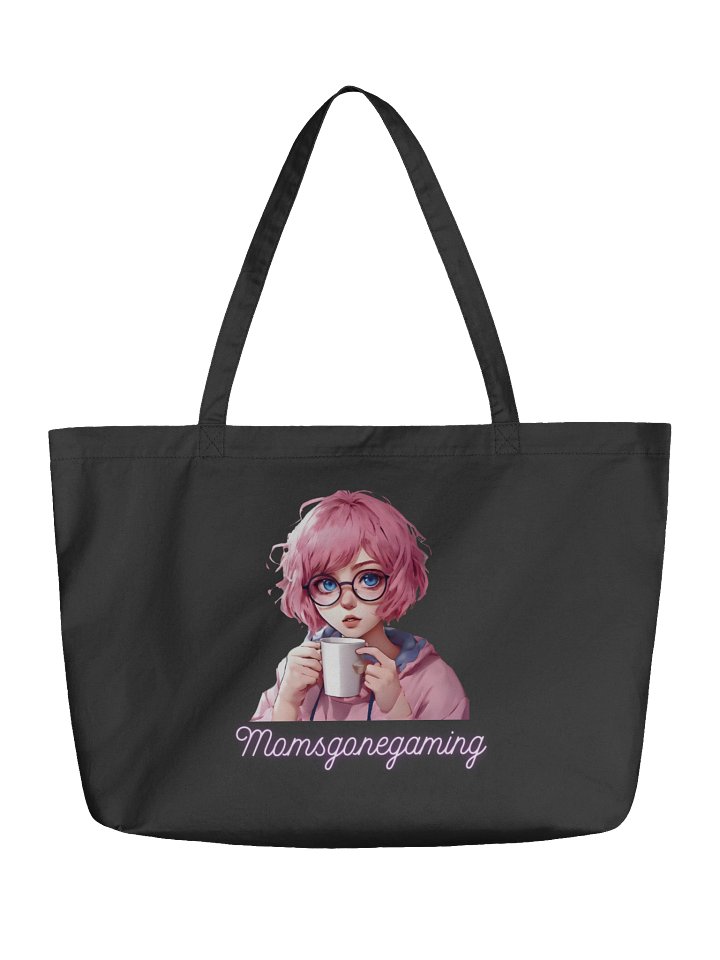 Gamer Chic Eco Tote: MOMS GONE GAMING Edition product image (2)