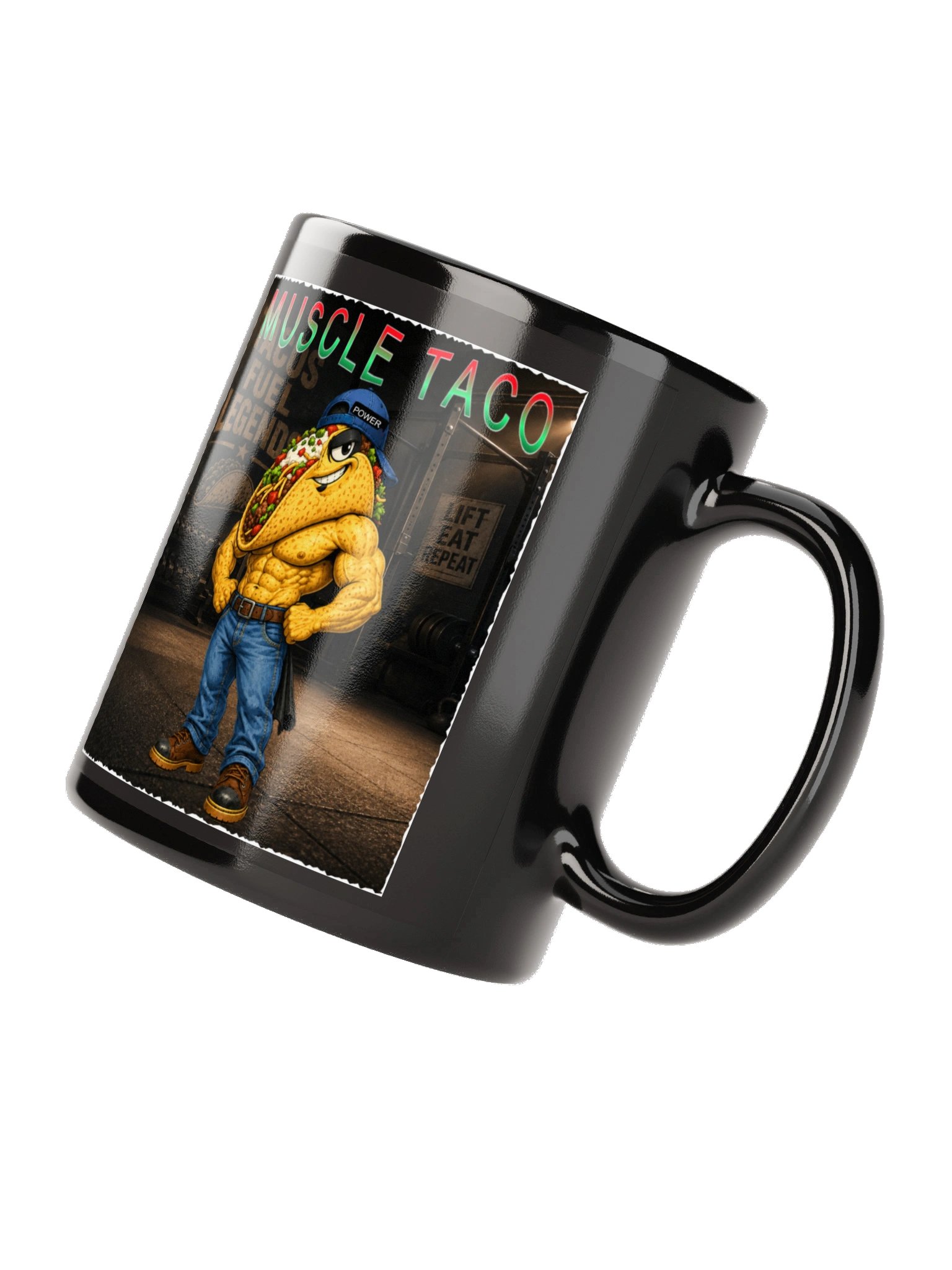 Muscle Taco Gym Mug - The Taco Family product image (7)