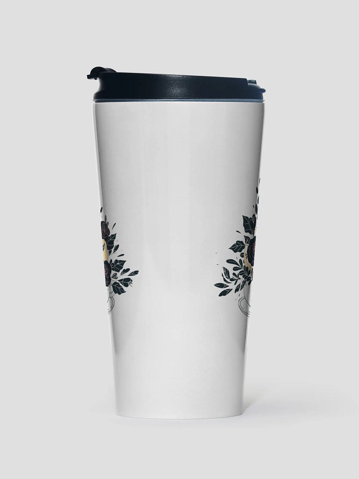 JeffBrutlag Florals and Moon Logo Travel Mug product image (1)