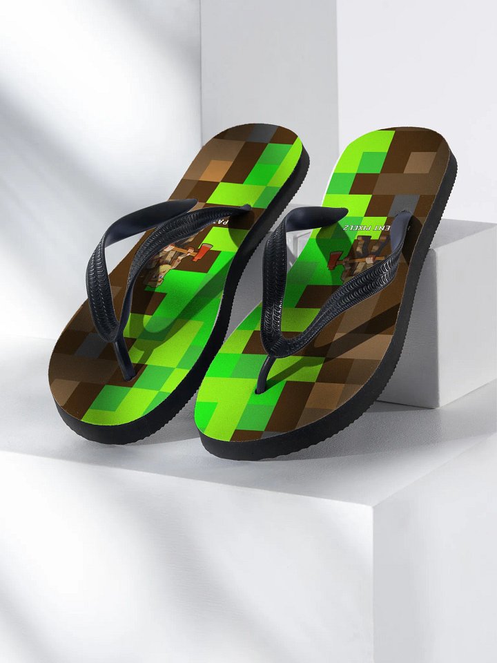 Patient PixelZ P Logo Flip-Flops (PixelZ My Craft v3) product image (1)
