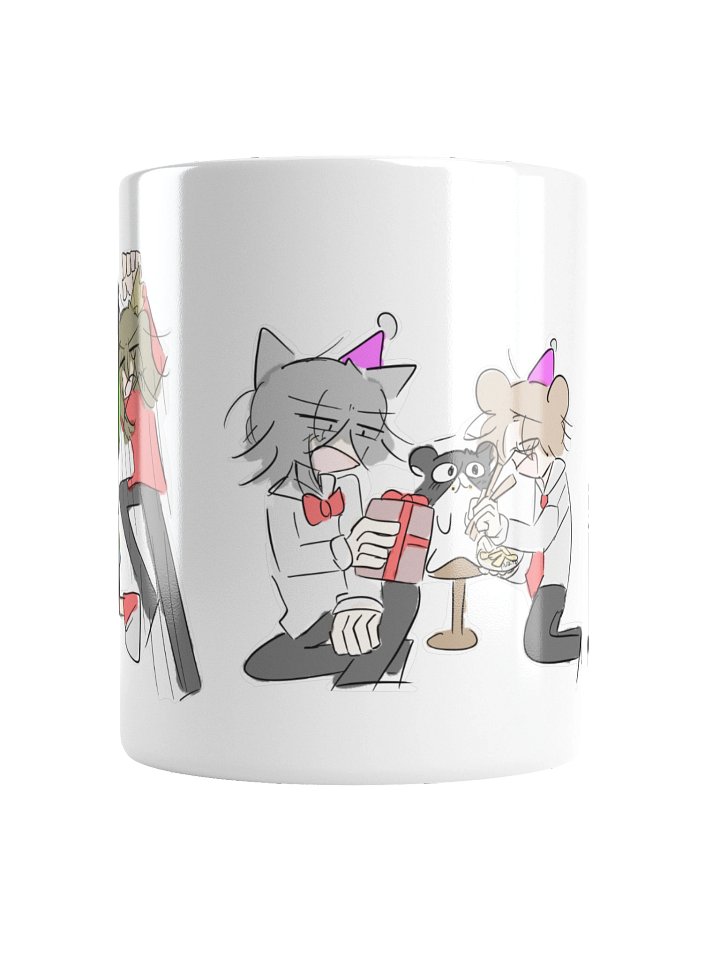 2026 Happy birthday Hampan blog Characters mug cup product image (2)