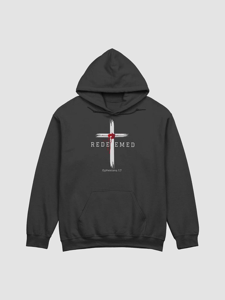 Redeemed by the blood of Jesus - Ephesians 1:7 Unisex Hoodie product image (6)