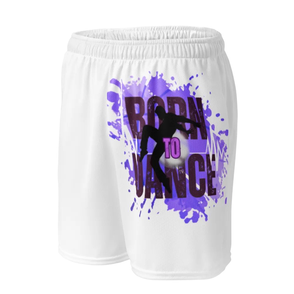 Expressive Born to Dance His Silhouette Mesh Shorts product image (10)