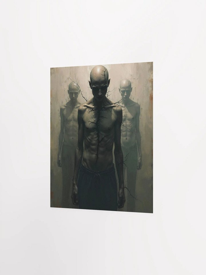 Fractured Echoes Matte Poster product image (16)
