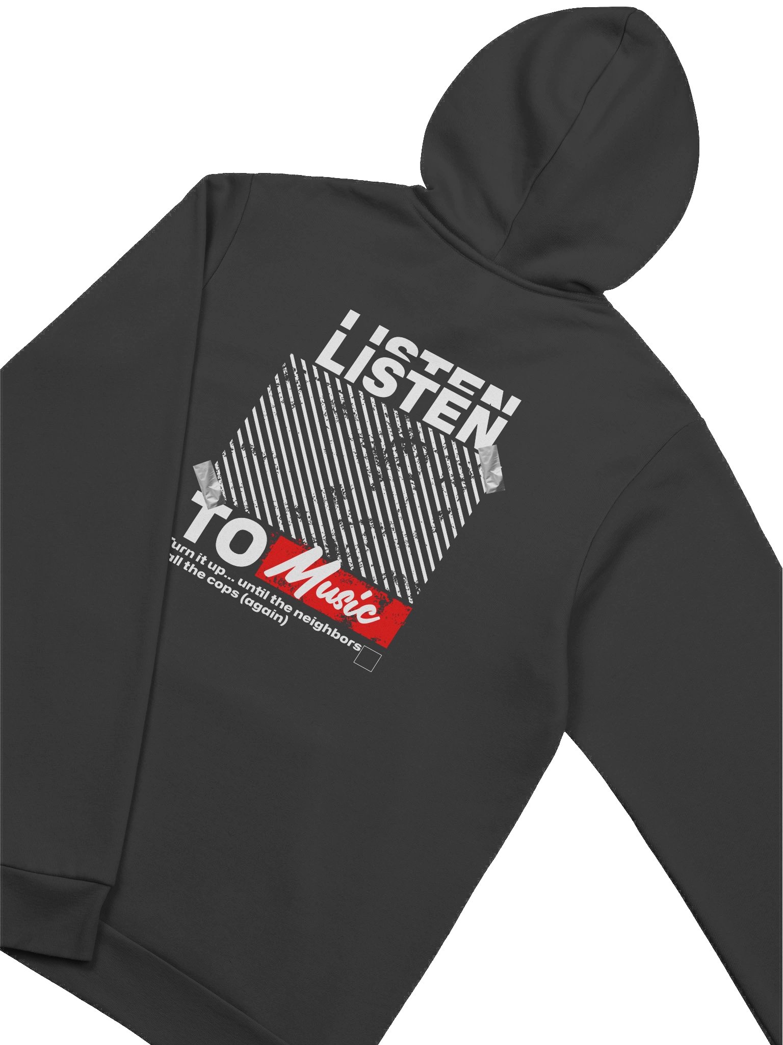 Music Vibes Duct Tape Hoodie product image (1)
