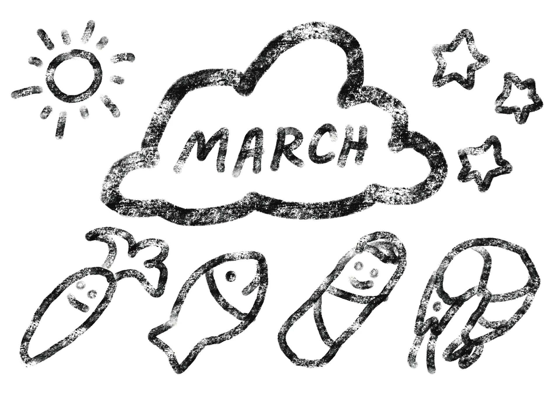 March 2026 Snail Mail Club Goodies - Vol. 1 (Lumpia) product image (1)