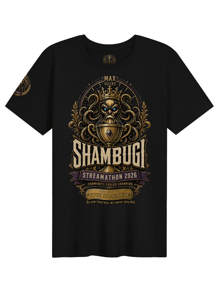 Top Donator Tee: Shambugi Birthday Streamathon 2026 product image (1)