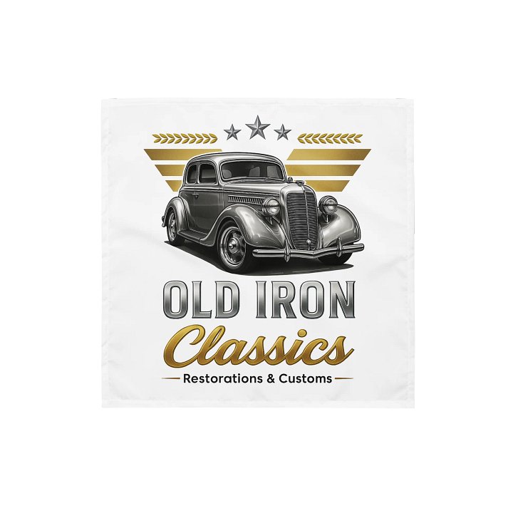 Old Iron Classics Bandana product image (1)