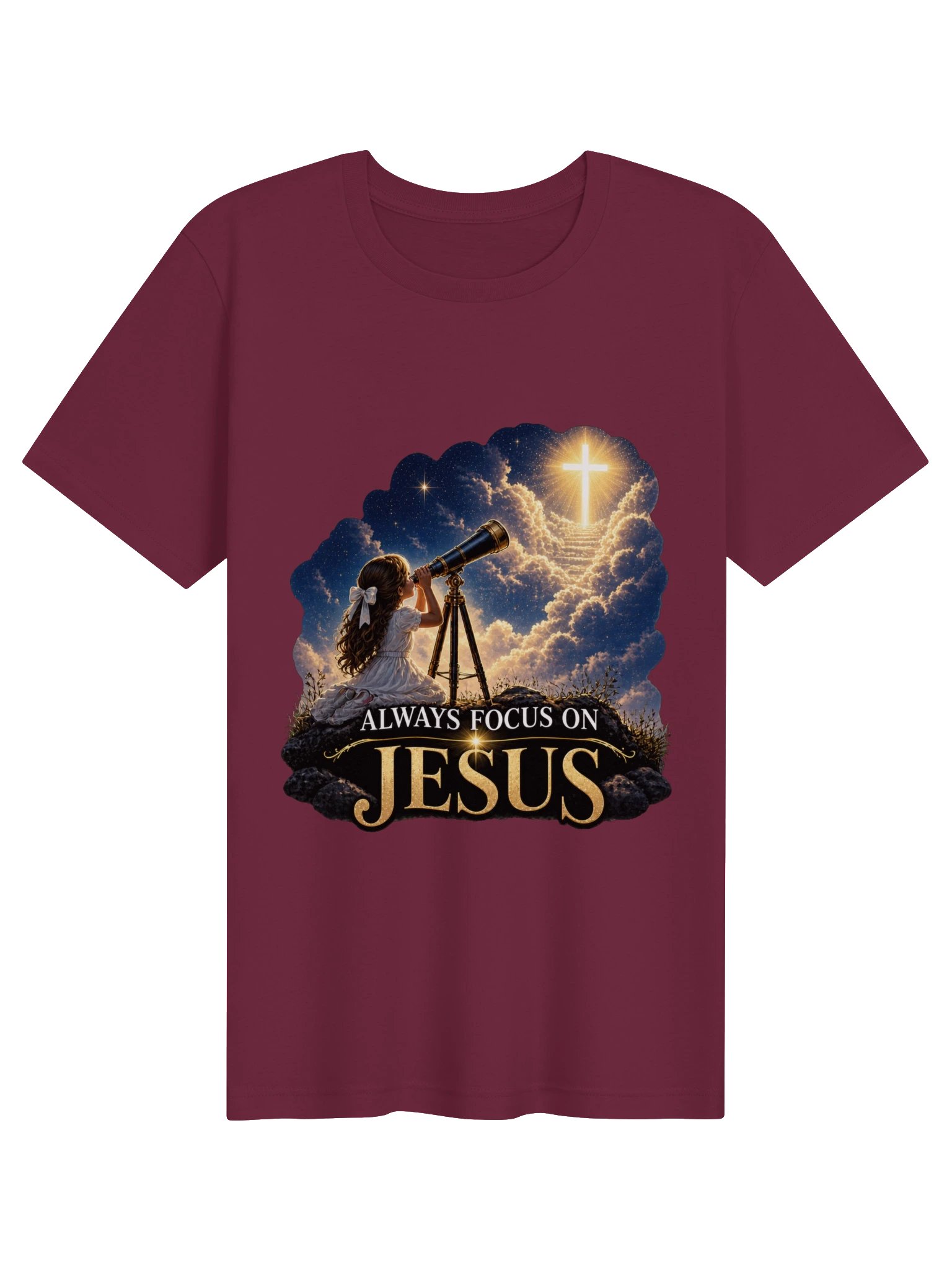 Always Focus on Jesus / Jesus Is the Answer Unisex T-Shirt product image (85)
