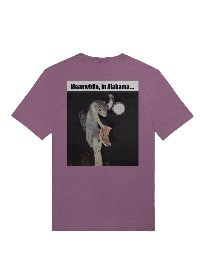 "Meanwhile In Alabama" Bluegrass Banjo Pocket Tee product image (1)
