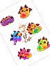 The AFK Cafe™ Gummi Grindlings | 6-Piece Sticker Pack Vol 1
