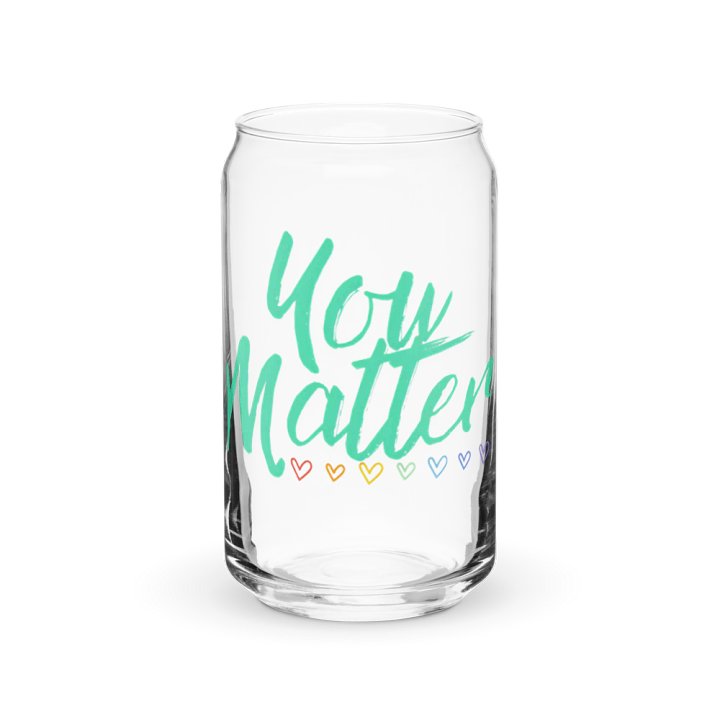 You Matter Glass Tumblr product image (2)