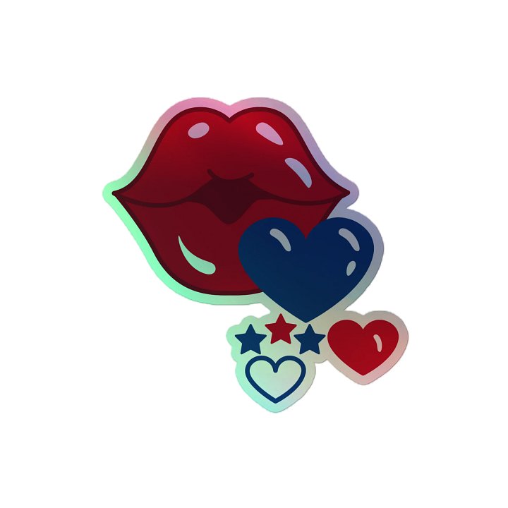 Holo-Kiss: Holographic Sticker Collection product image (2)