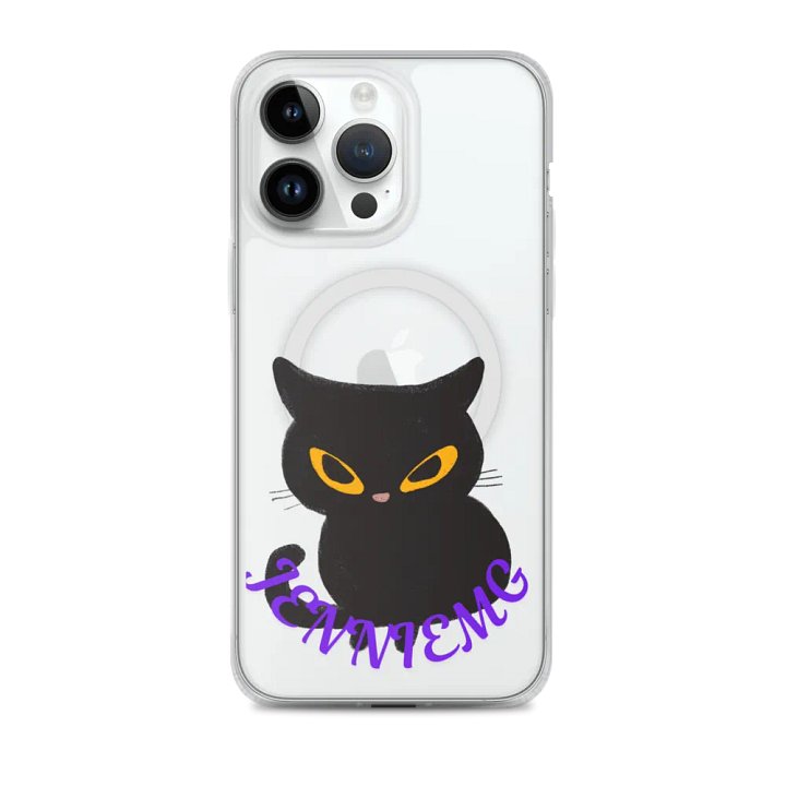 Angry Kitty iPhone® MagSafe® Clear Case product image (2)