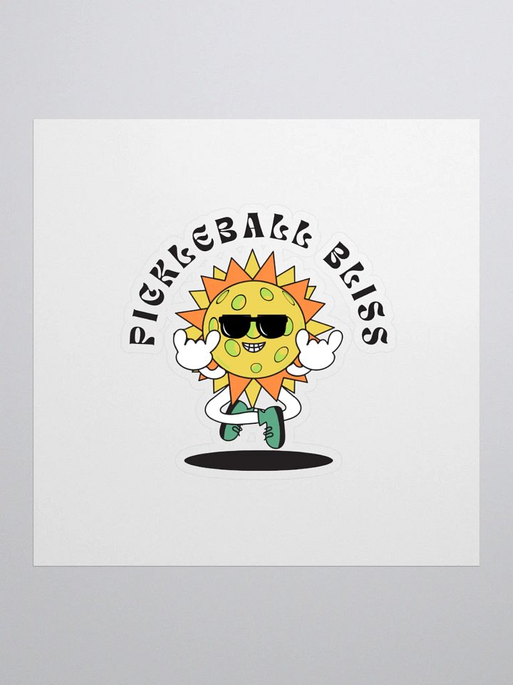 Sunny Pickleball Bliss Sticker Pack product image (1)