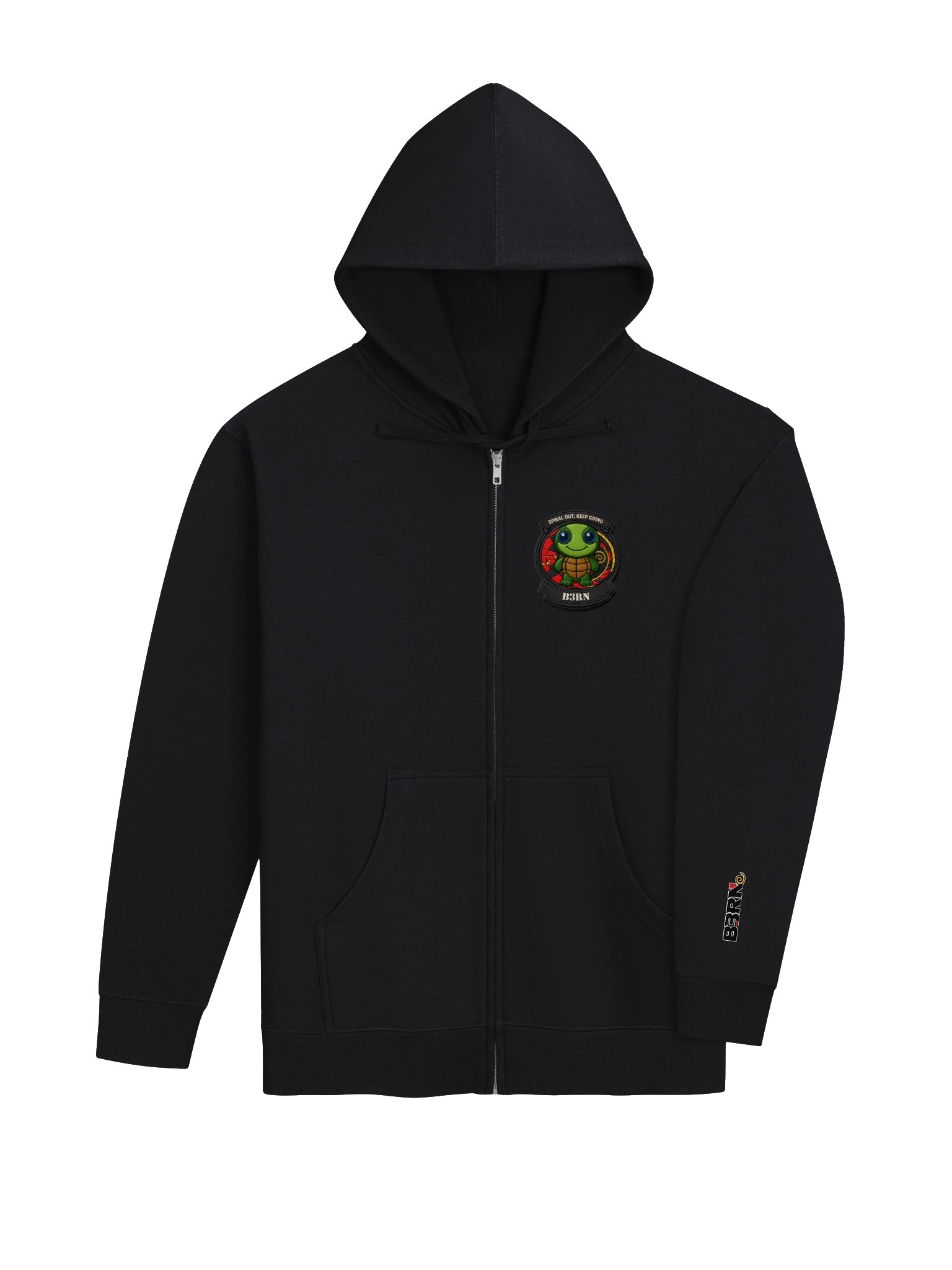 Spiral Out Turtle Zip Hoodie product image (15)