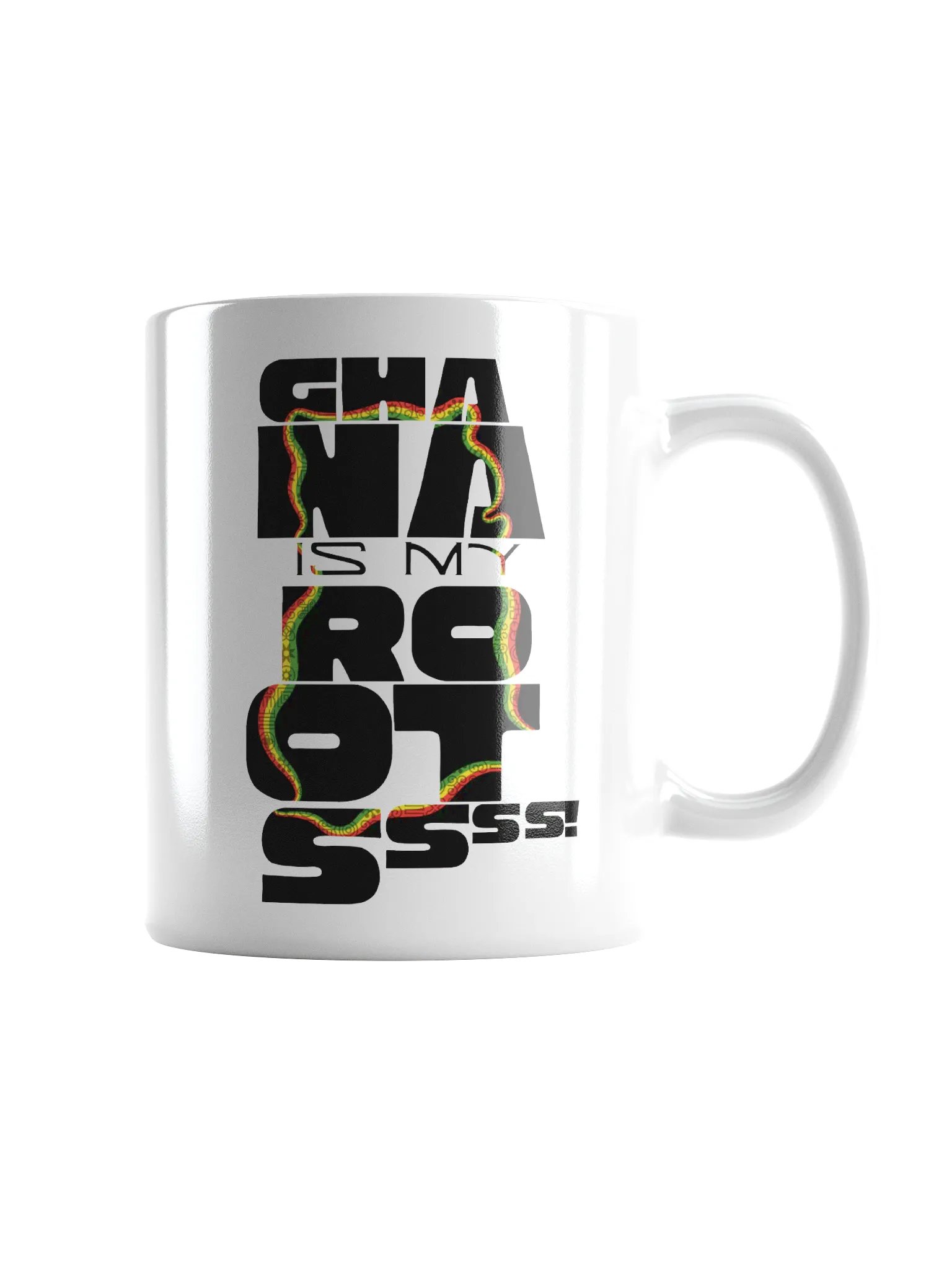 GHANA IS MY ROOTS MUG product image (1)