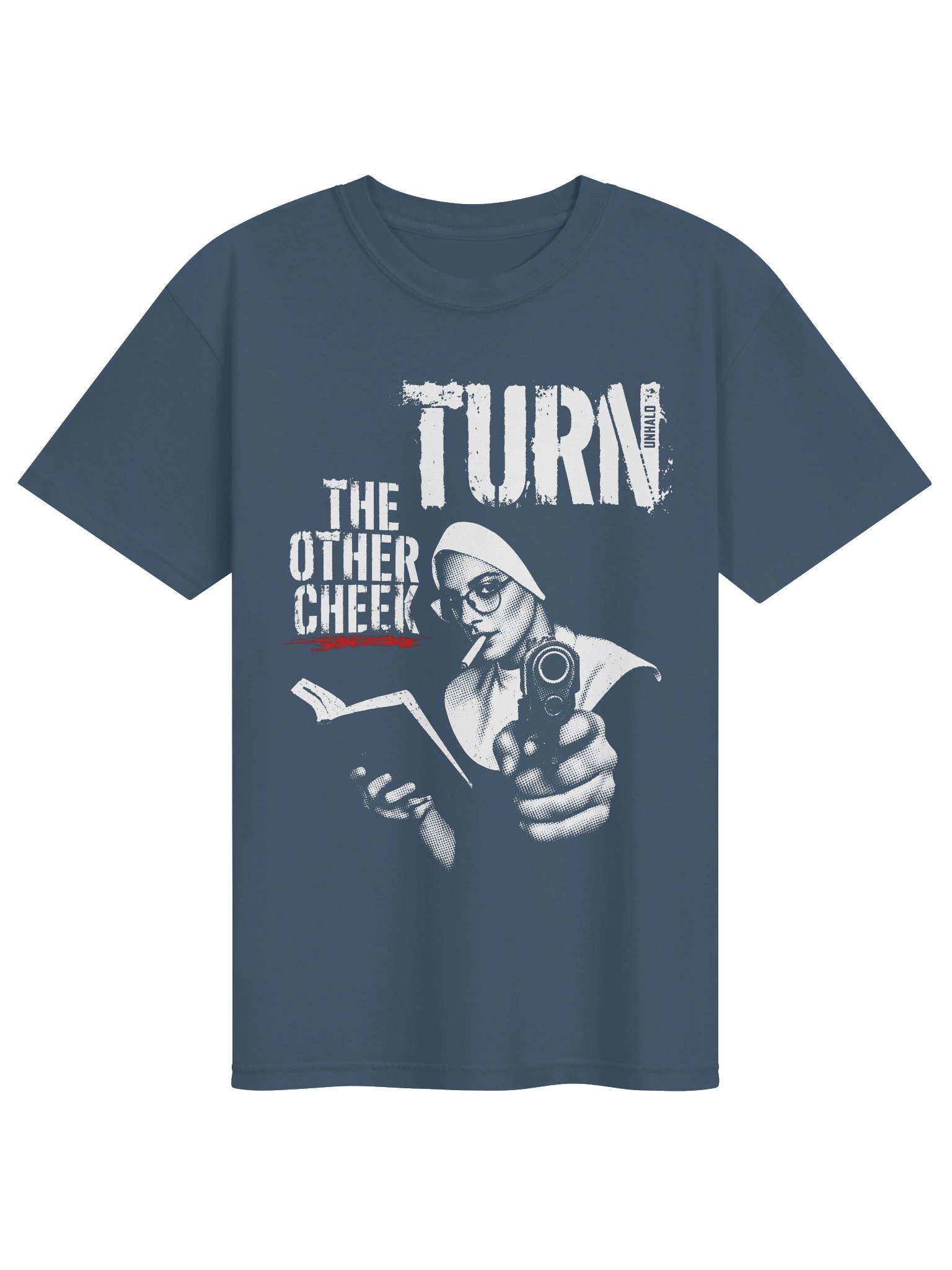 Turn the other cheek // Heavyweight Vintage Graphic Tee product image (45)