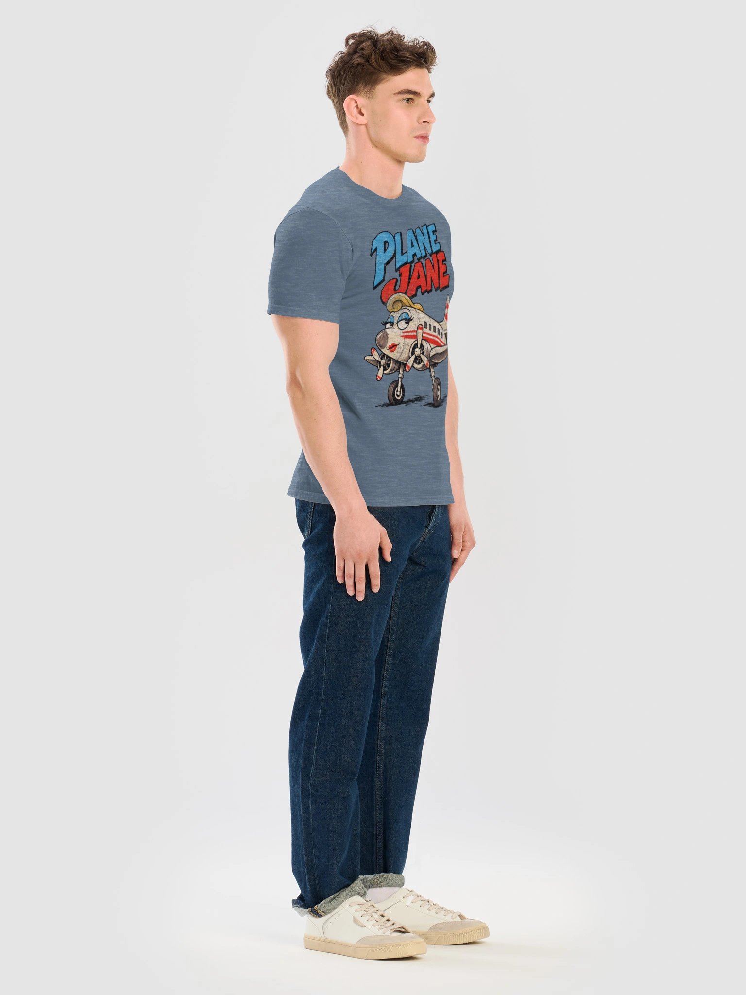 Plane Jane - Gildan Unisex Softstyle T-Shirt product image (4)