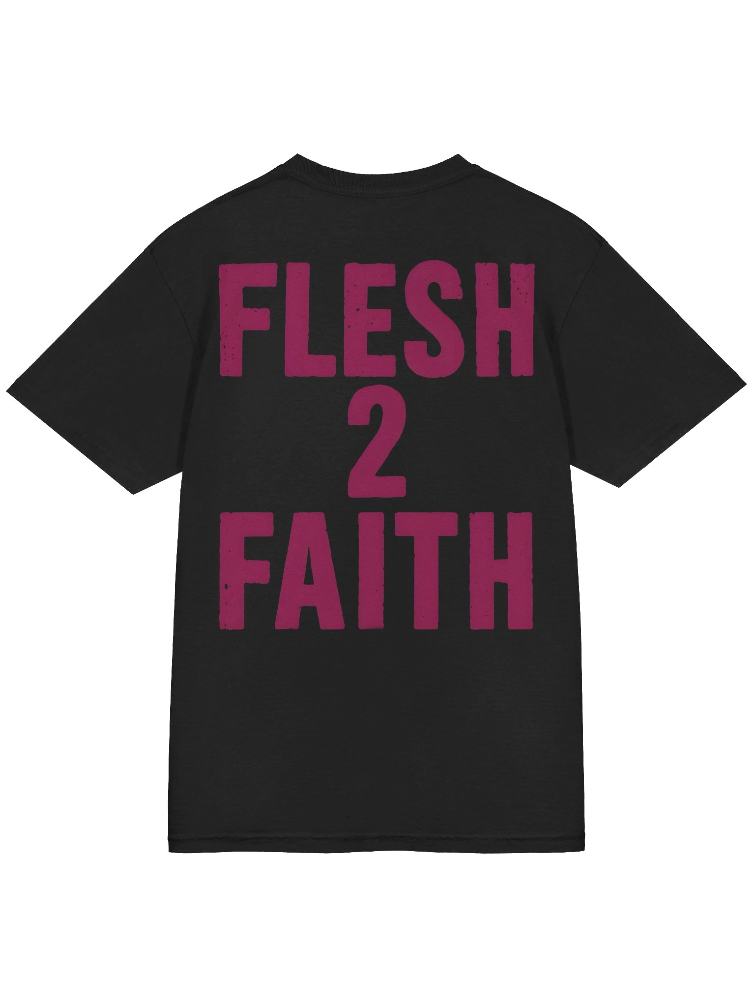 From Flesh 2 Faith — Logo Tee (Pink) product image (4)