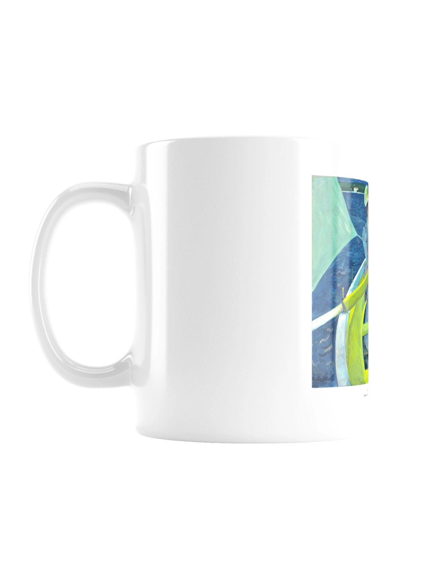 The Boating Party — White Mug product image (1)