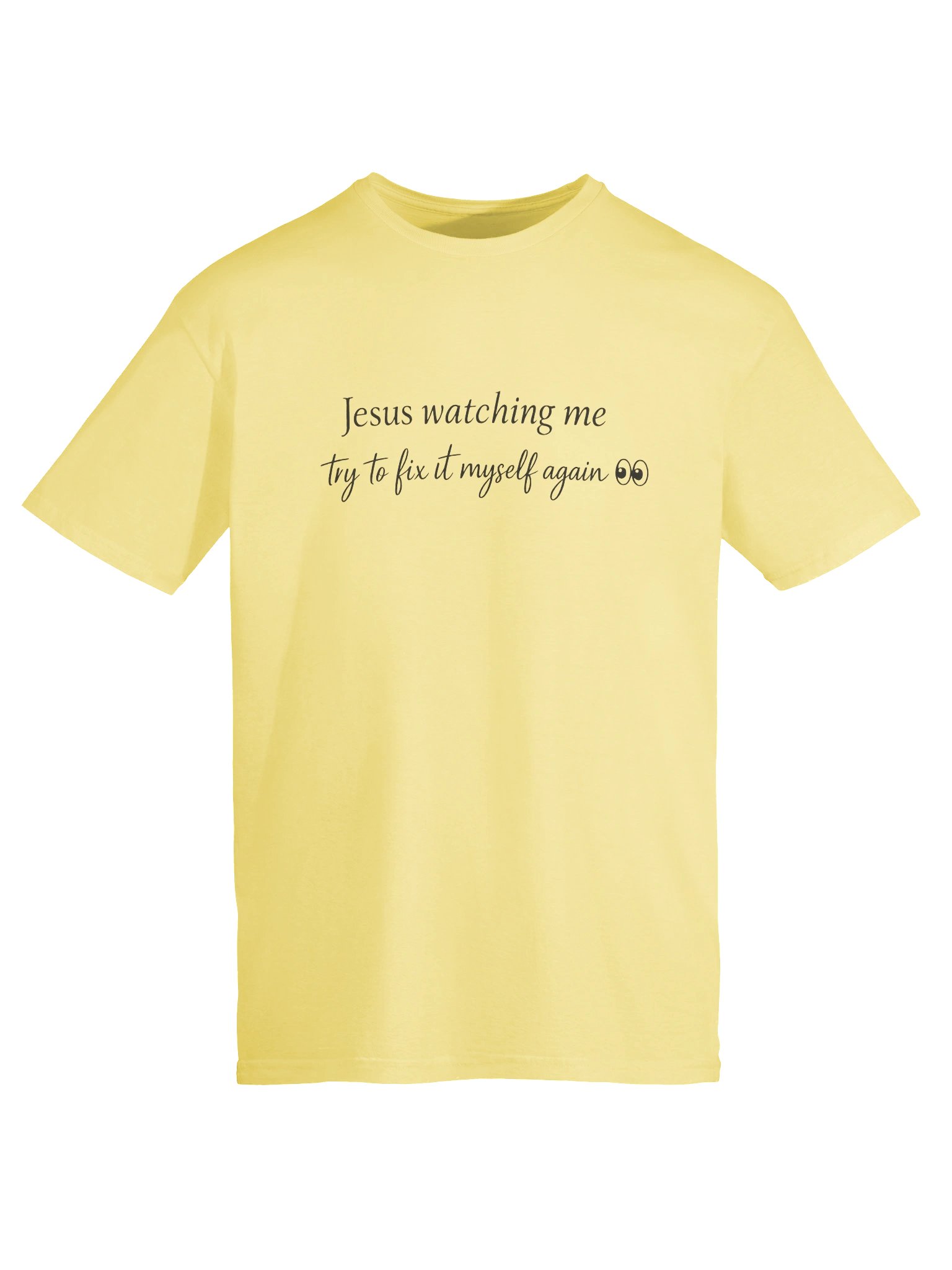 Jesus Watching Me Try to Fix It Myself Again Shirt – Funny Christian T-Shirt, Faith Humor Tee product image (10)