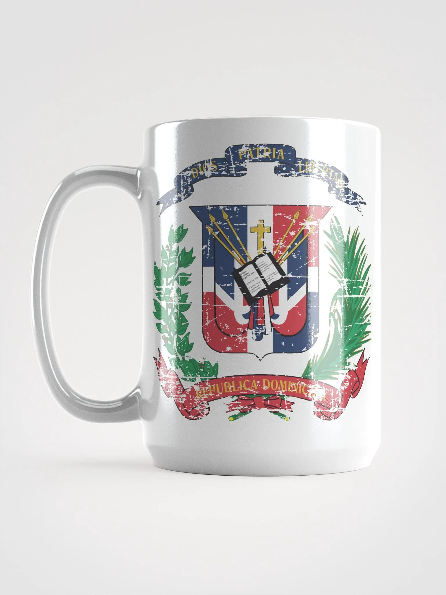 Orgullo de la Patria White Glossy Mug product image (4)