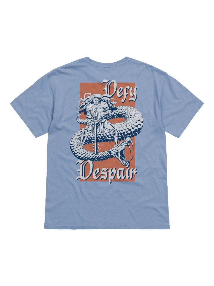 DEFY DESPAIR navy Eclogue Press tee product image (8)