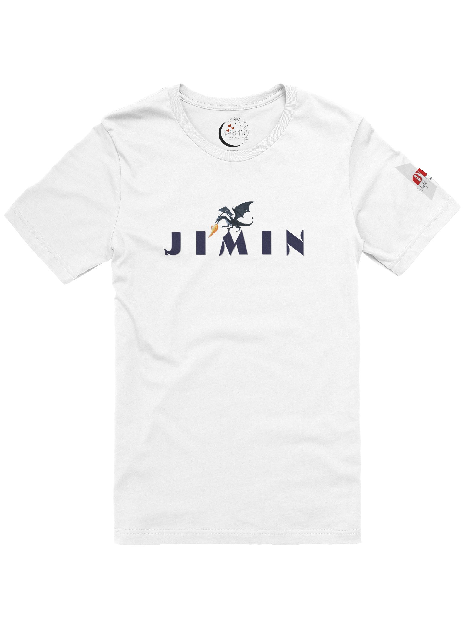 Jimin Dragon Prince Tee (Red) product image (1)