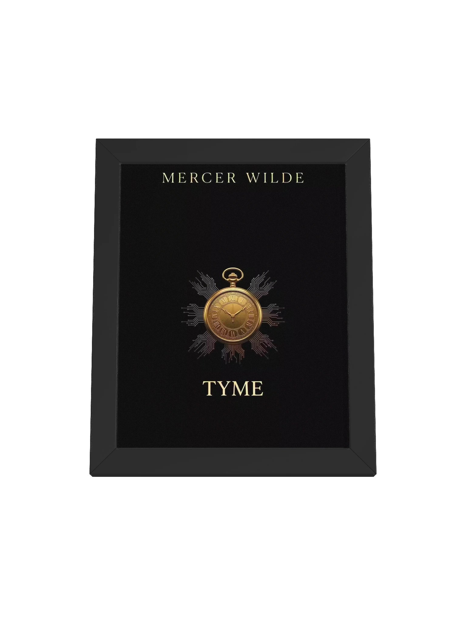 Premium Wood Framed TYME Matte Poster product image (1)