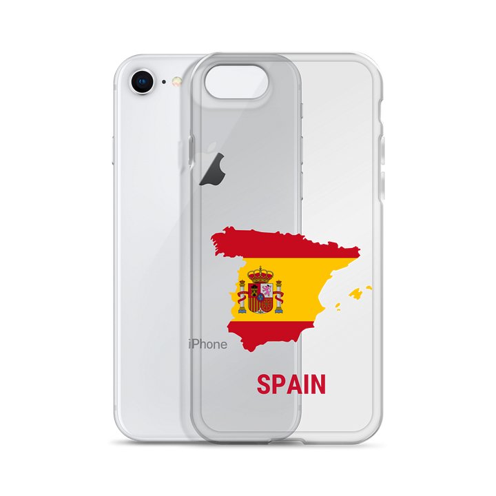 Spain 2026 World Cup Flag iPhone Tough Case - Spain Soccer Phone Cover - Dual Layer Protective Case product image (2)