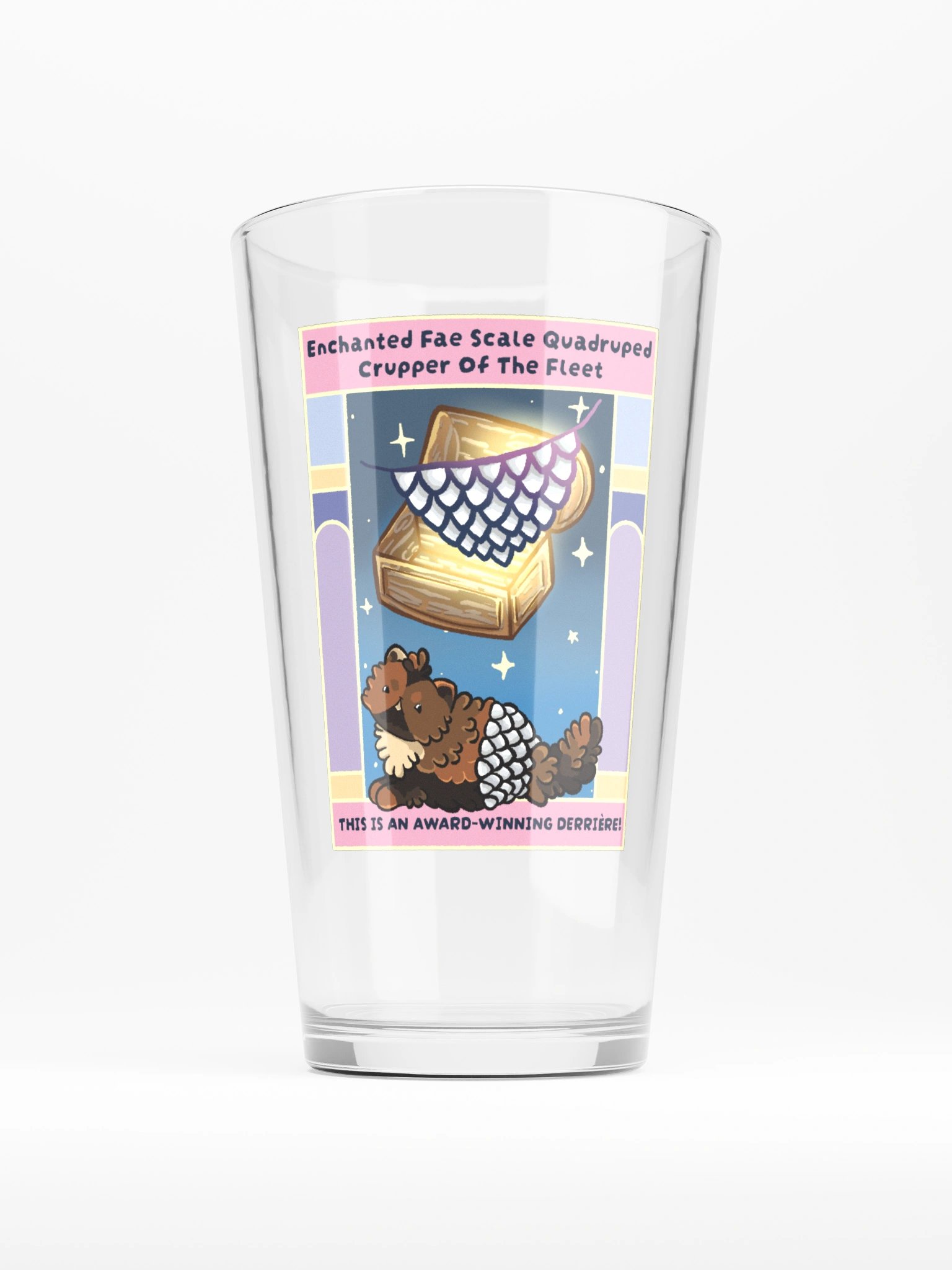 Donut's Enchanted Crupper Pint Glass product image (1)