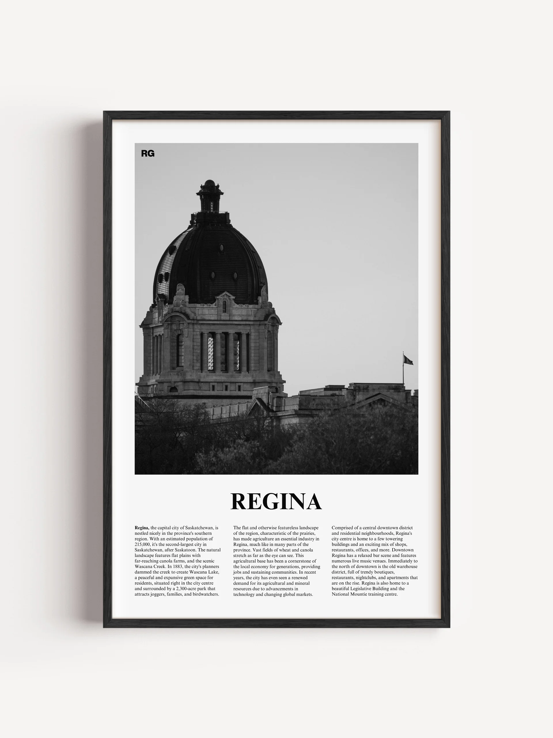 Regina 01 Newspaper Poster product image (1)