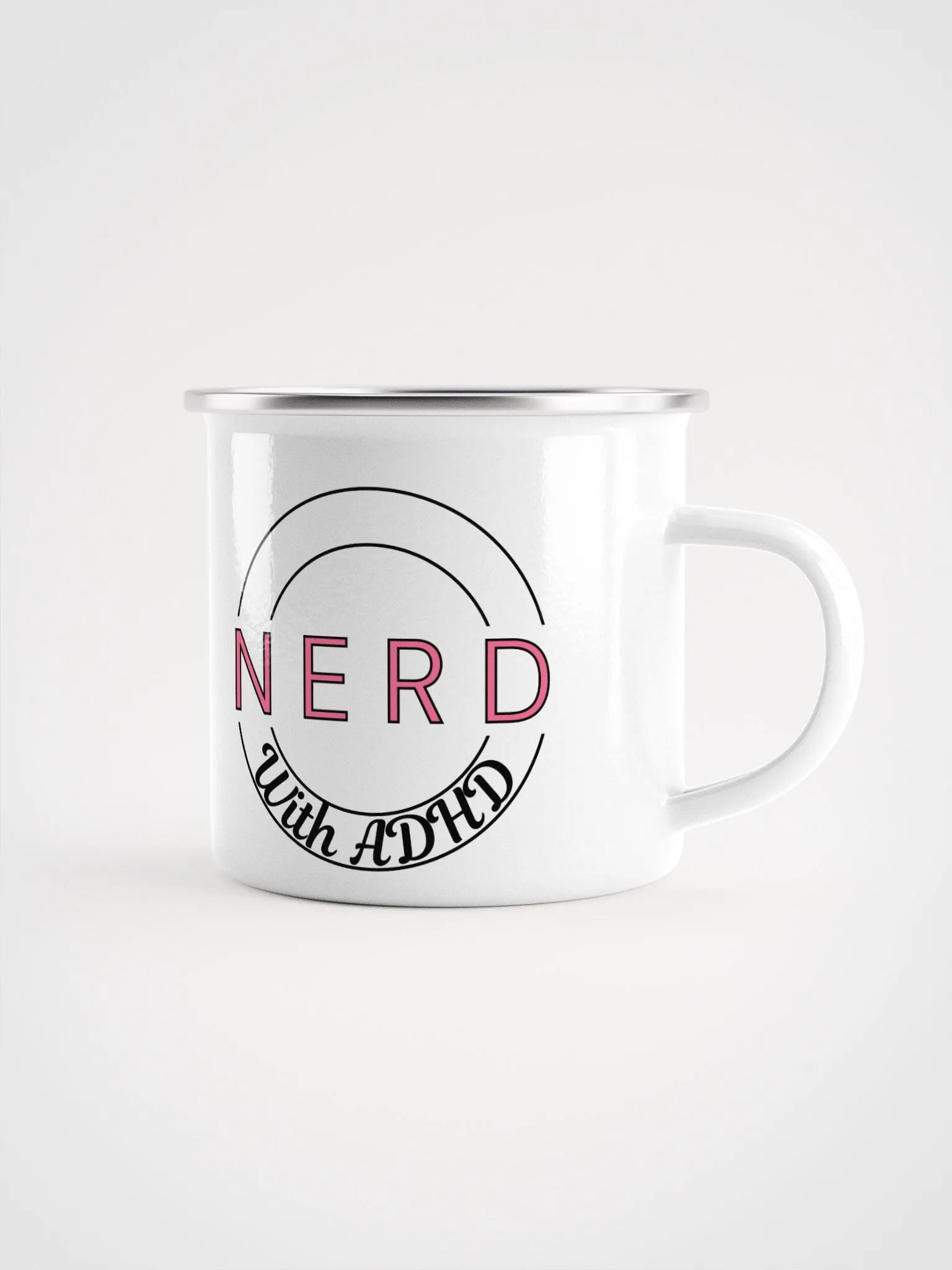 Nerd Neon Enamel Mug product image (1)