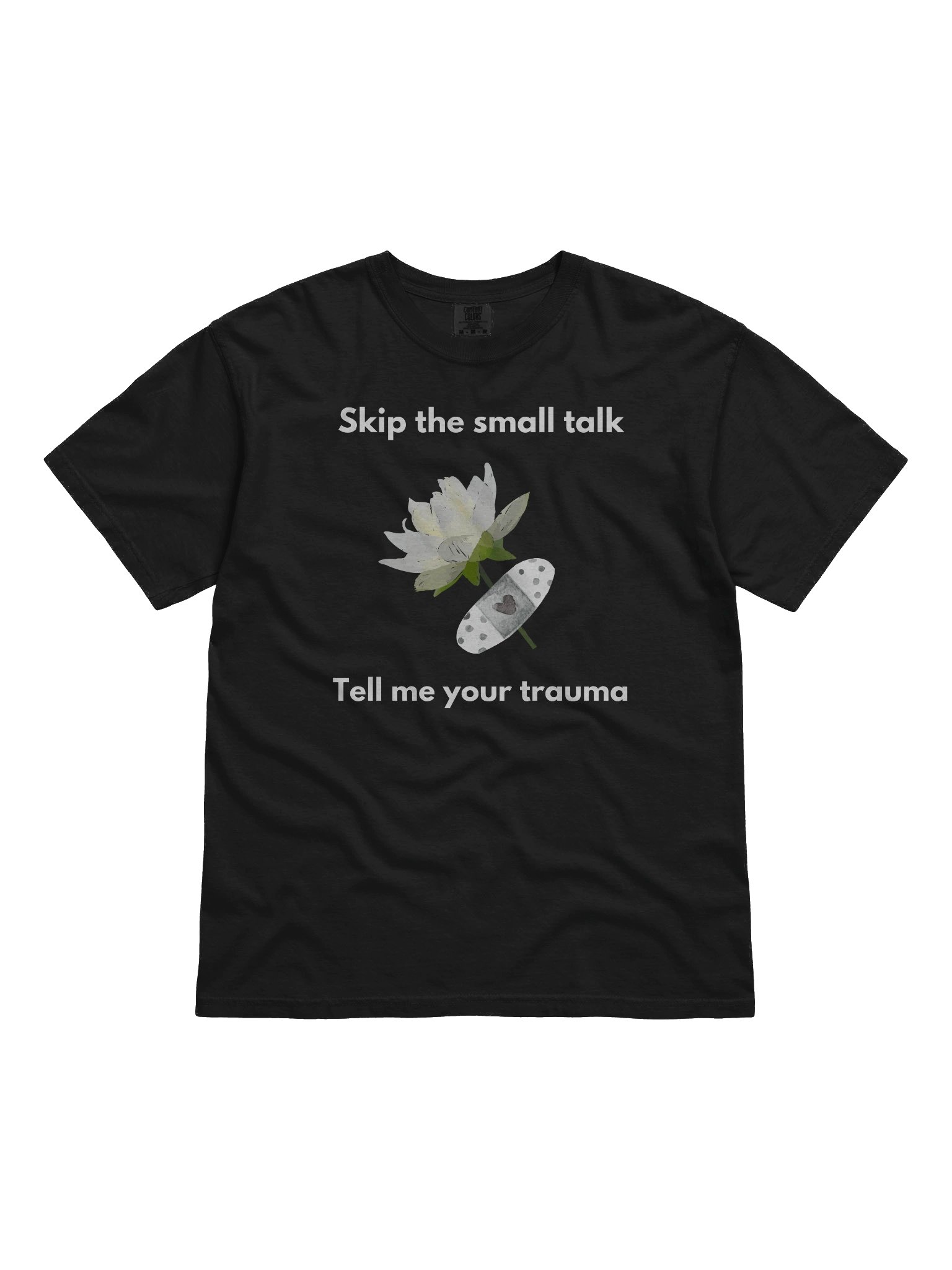 Skip the Small Talk Empath Tee product image (1)