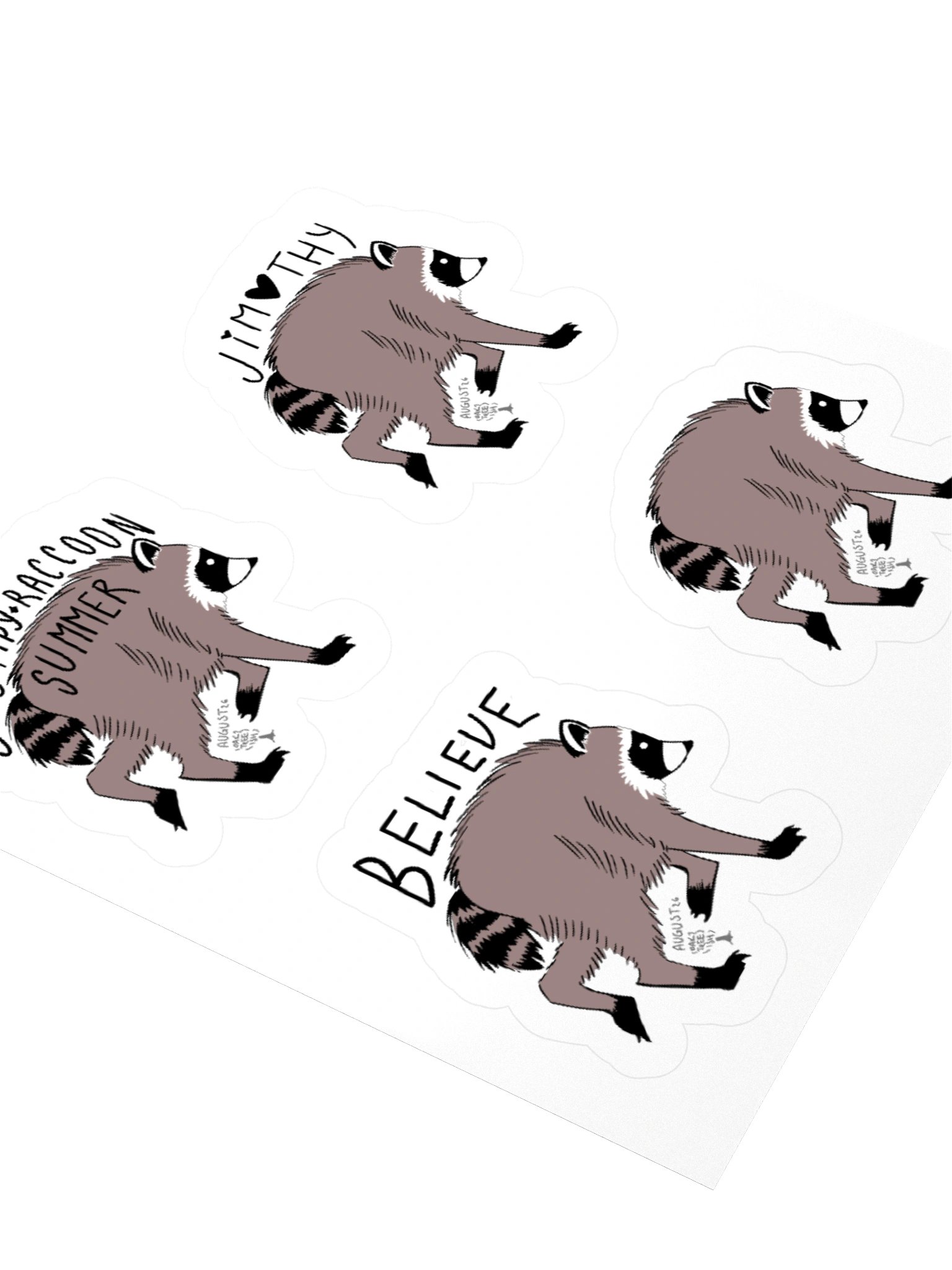 Jimothy Sticker Sheet product image (7)
