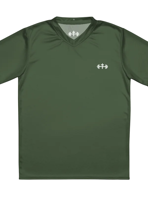 His House Mens Performance V-Neck T-Shirt - Forest product image (4)