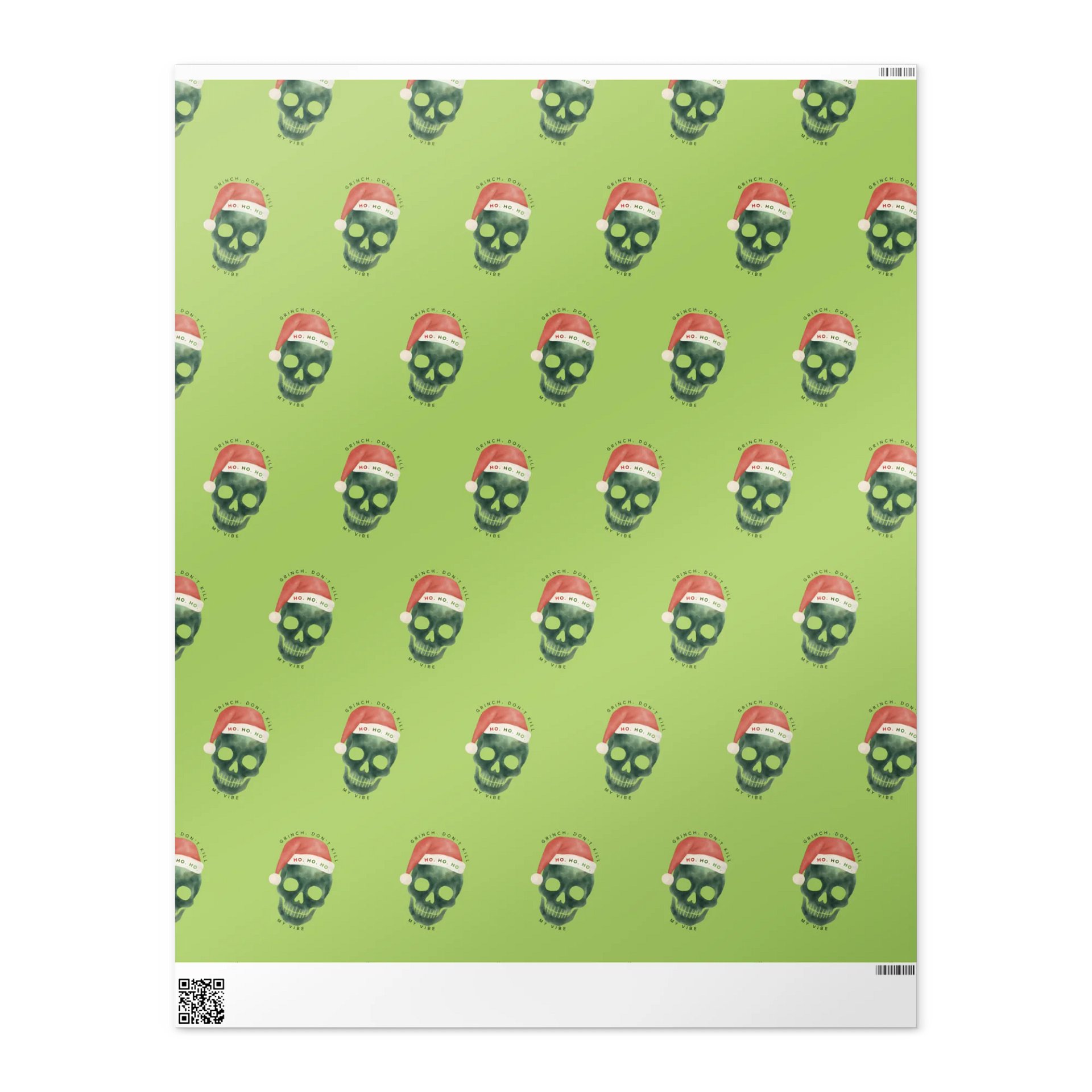 Grinch Vibes Gift Wrap product image (2)