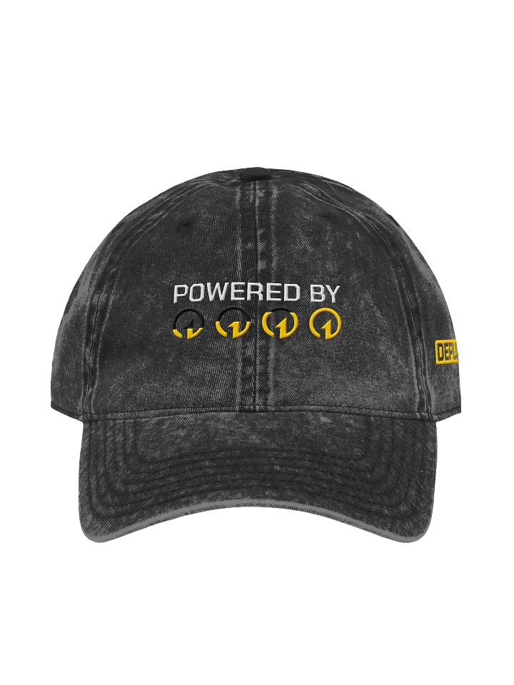 Powered By Denim Cap - Classic product image (1)