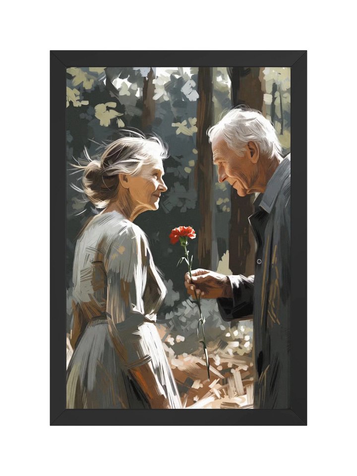 [PRE-FRAMED] Essence of Humanity: Grow Old Along With Me product image (1)