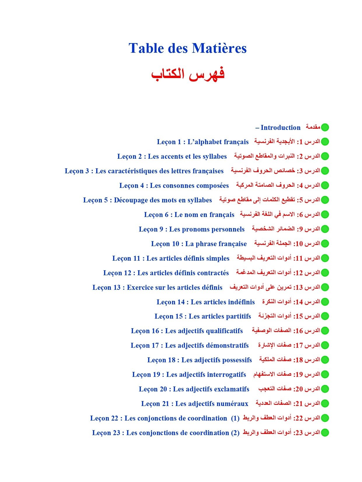 كتاب قواعد اللغة الفرنسية للمبتدئين مع الترجمة للعربية product image (3)