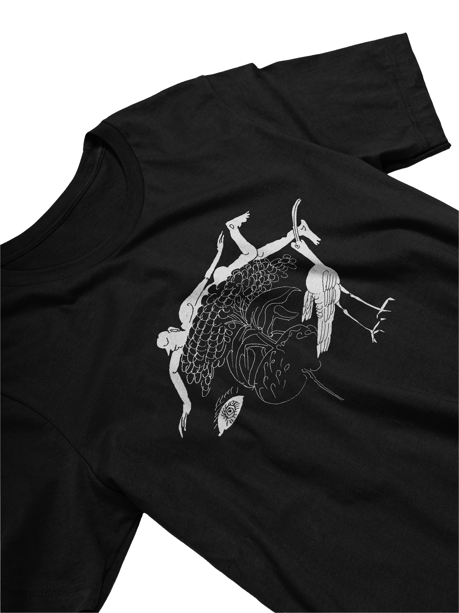 Whimsical Nature Art Lightweight T-Shirt product image (2)