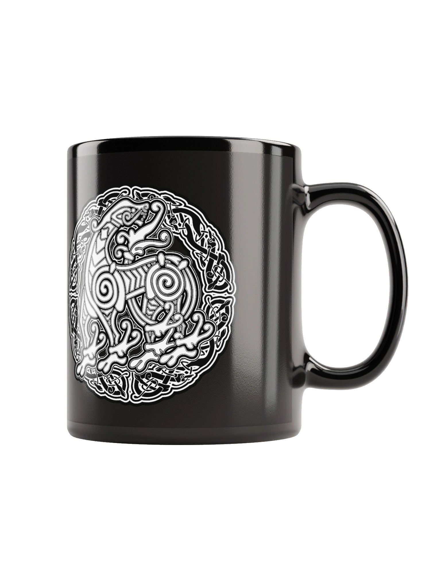 Fenir Circle Celtic - Black Mug product image (6)