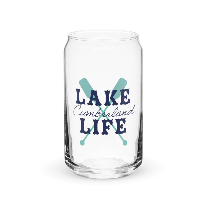 Cumberland Lake Life Can-Shaped Glass product image (2)
