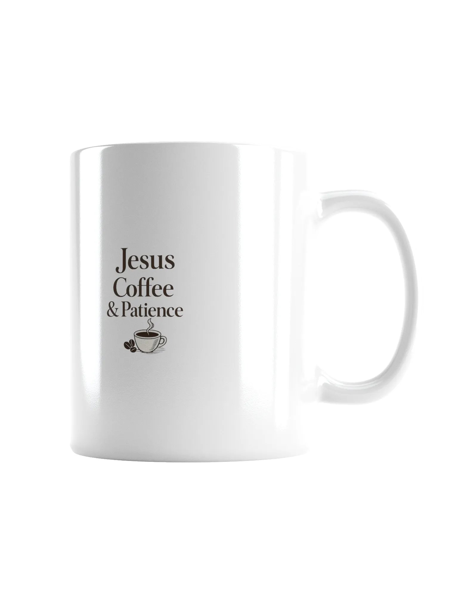 Jesus Coffee & Patience Mug product image (3)