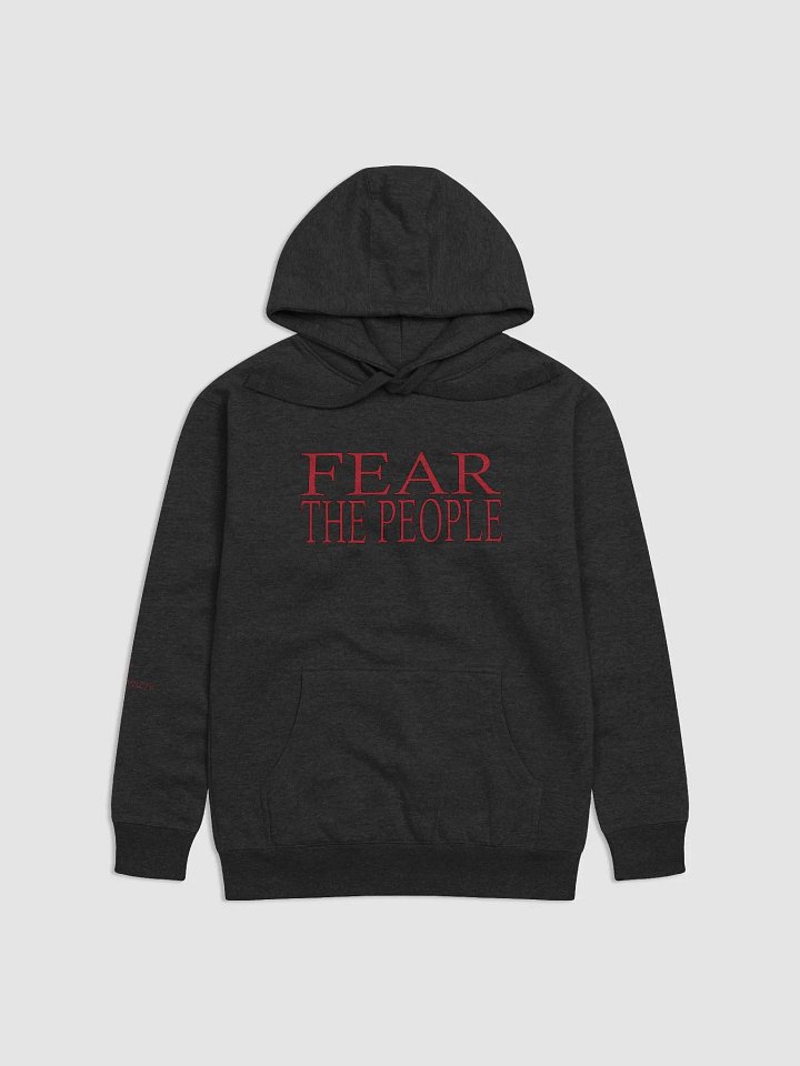 Fear The People - 01 - Red - Cotton Heritage Unisex Premium Hoodie product image (2)