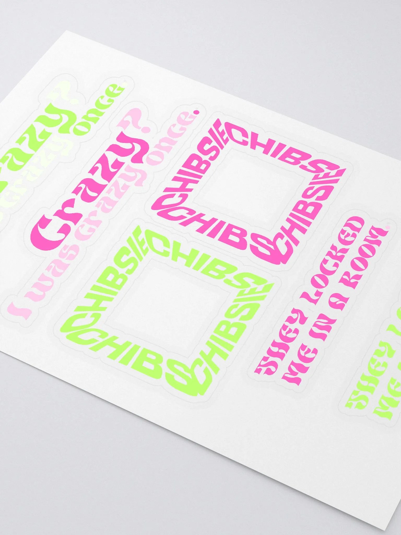 Stickers - CRAZY? product image (2)