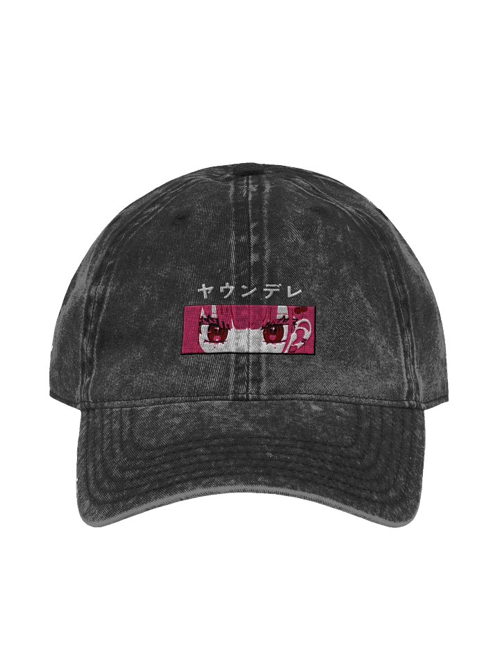 Yawndere Embroidered Vintage Wash Hat product image (1)