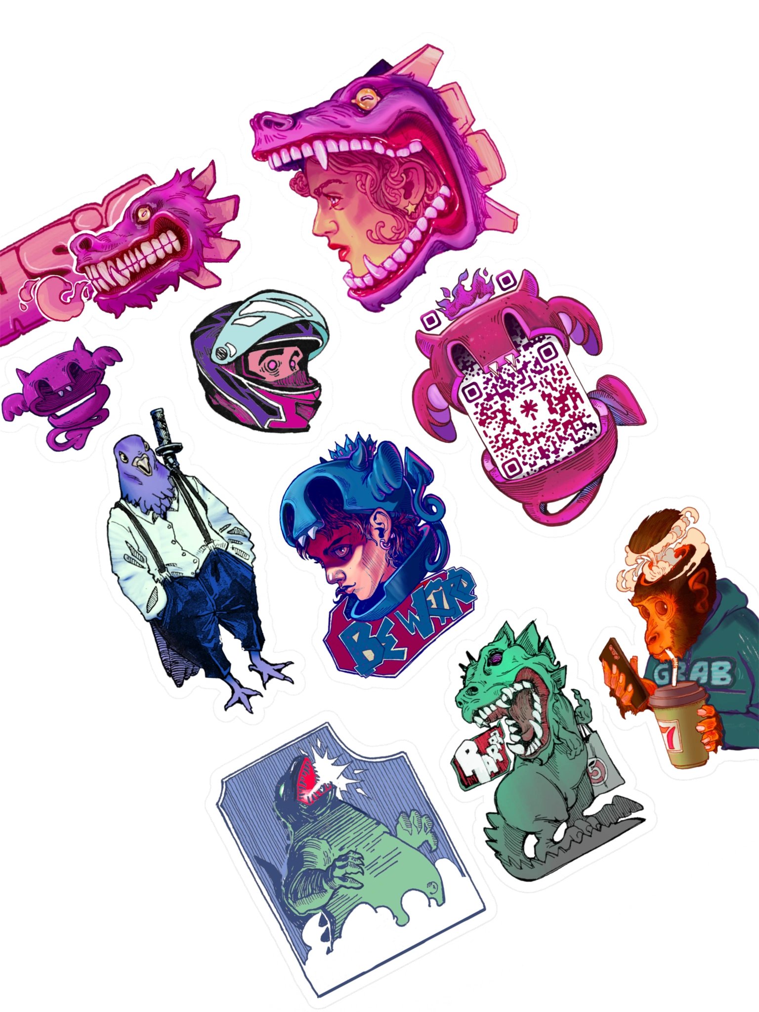 Asia#1 sticker pack А5 product image (1)